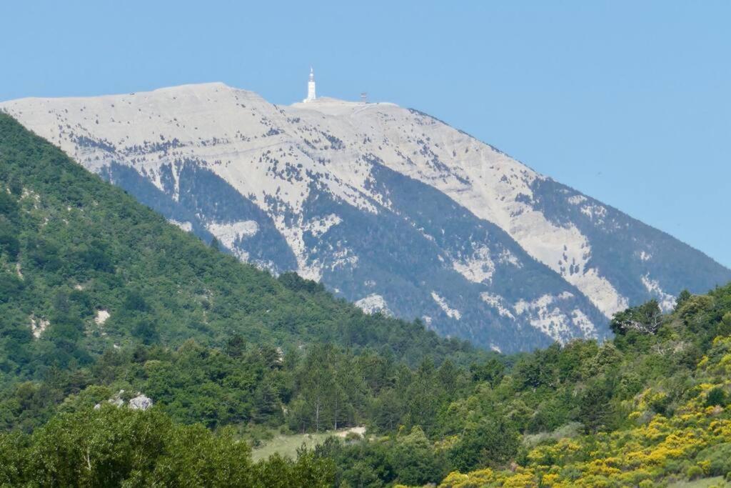 Ferienwohnung La Vue Est Belle Montbrun-les-Bains Exterior foto